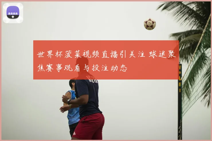 世界杯菠菜视频直播引关注 球迷聚焦赛事观看与投注动态